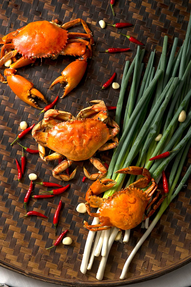 台北遠東香格里拉上海醉月樓、香宮聯手獻上秋蟹饗宴，只賣到10/31。業者提供