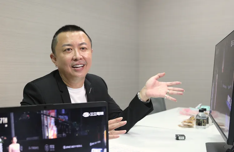 造型師劉大強。陳明中攝