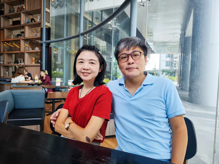 akGo Tour商務發展總監Eileen與老公Wayne，在泰國推展觀光業務多年。田欣雲攝