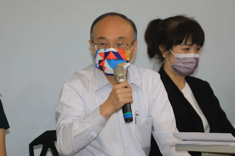 台北市政府教育局長曾燦金。莊宗達攝