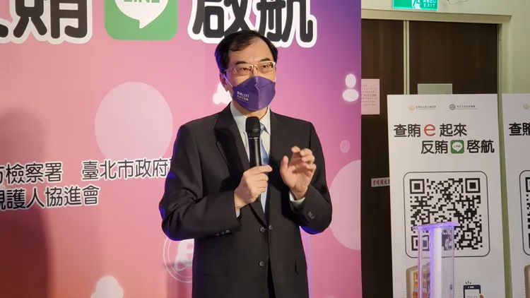 台北地檢署檢察長林邦樑。呂志明攝