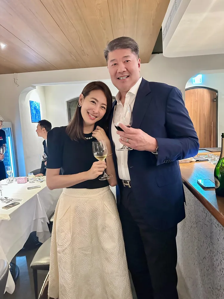 賈永婕和張嗣漢合照。翻攝賈永婕臉書