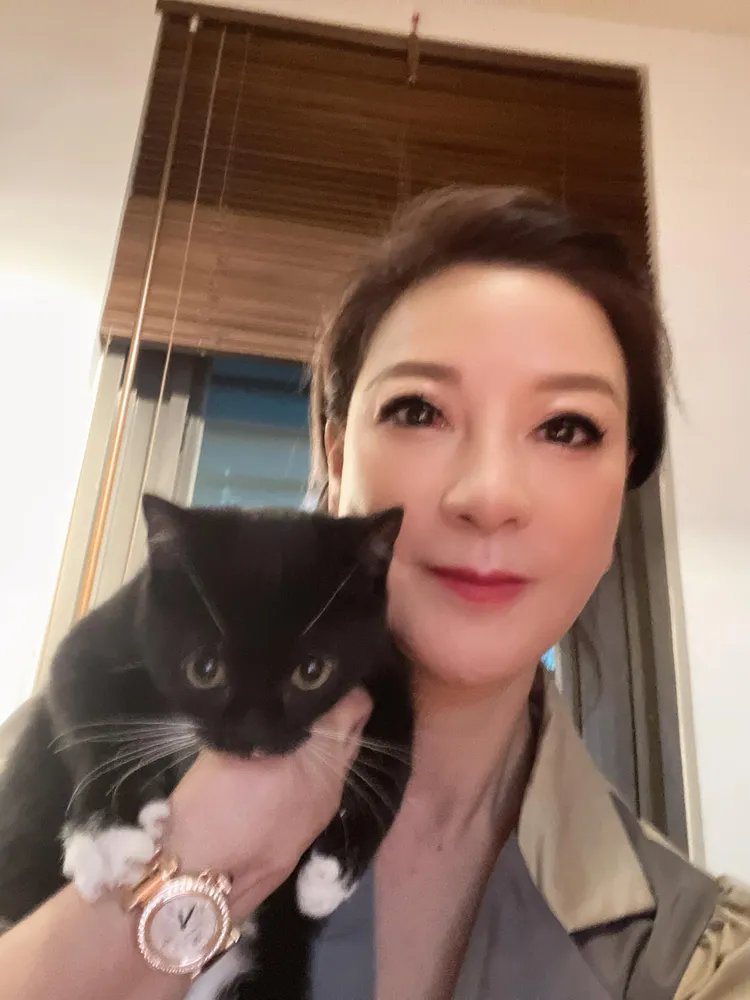 楊繡惠眼睛出血。翻攝楊繡惠臉書