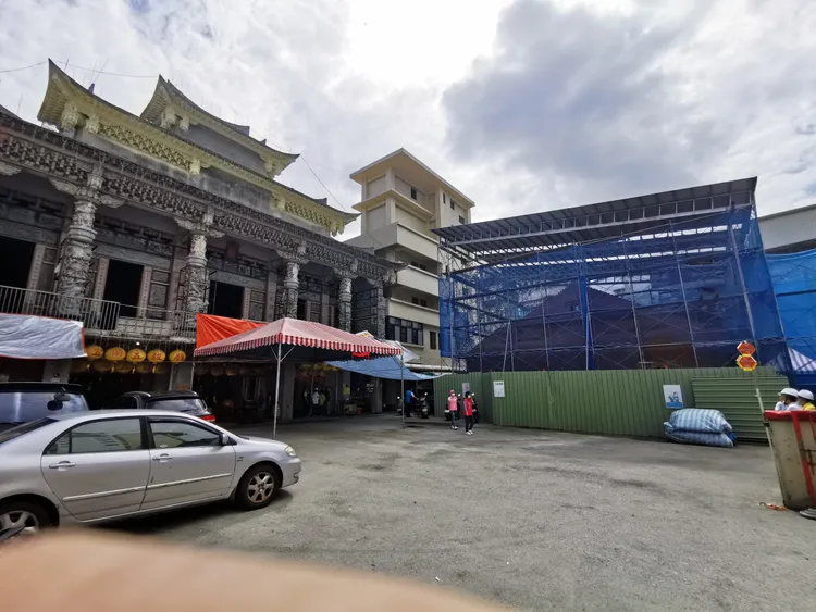 宜蘭五穀廟採新舊並存方式。林泊志攝