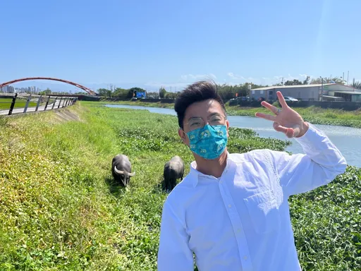 打造親水城市吸引觀光 新竹縣周江杰拋頭前溪、鳳山溪流域治理政見