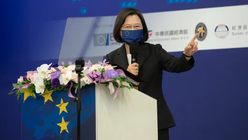 蔡英文盼台歐盟擴大合作 打造更安全繁榮世界