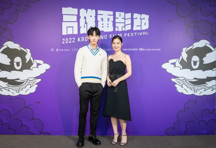 葉廷麒（左）、許乃涵（右）在片中都有情慾演出。高雄電影節提供