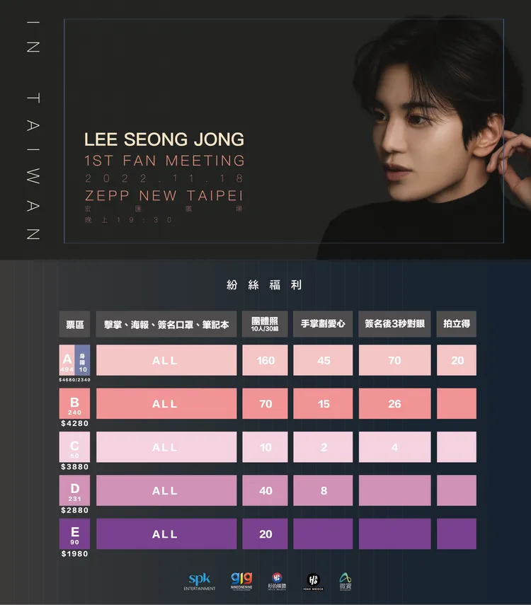 李成種祭出多種粉絲福利寵粉。好的媒體國際有限公司