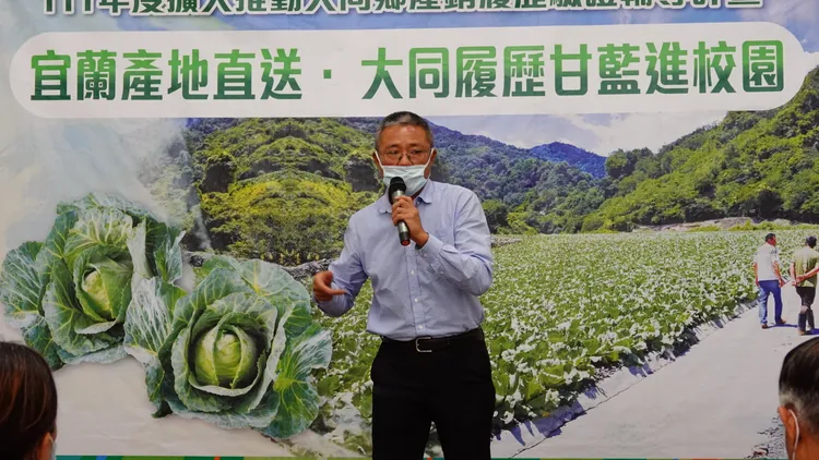 宜蘭縣政府農業處長康立和。林泊志攝