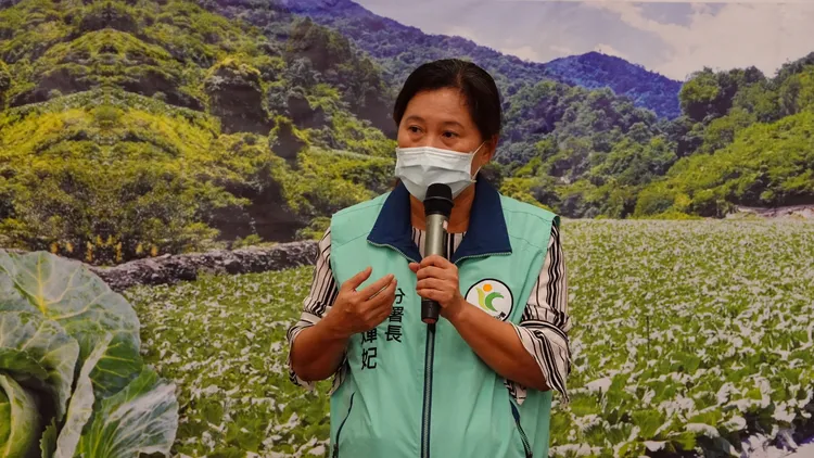 農糧署東區分署長徐煇妃。林泊志攝