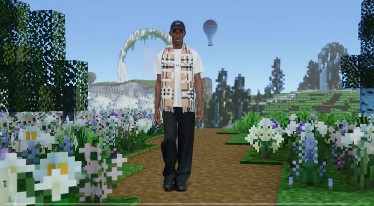 BURBERRY X MINECRAFT特選聯名系列服飾與BURBERRY世界模組獨家遊戲，將於11月1日開賣。品牌提供