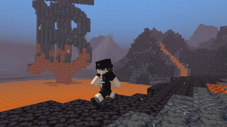 BURBERRY X MINECRAFT的冒險世界。品牌提供