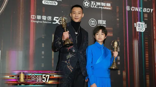 金钟奖感言|迷你剧男配双蛋黄!黄冠智吓到胃痛 13岁白润音90度鞠躬谢前辈