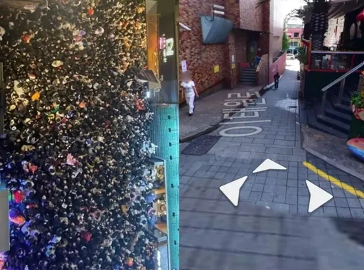 萬聖節韓國梨泰院「斜坡地形」加劇踩踏 目擊者:人潮如骨牌倒下 宛如墳地