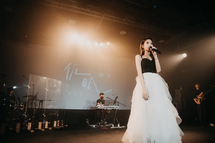 陳華演唱會秀燕苦練舞蹈。鮪魚肚影音提供