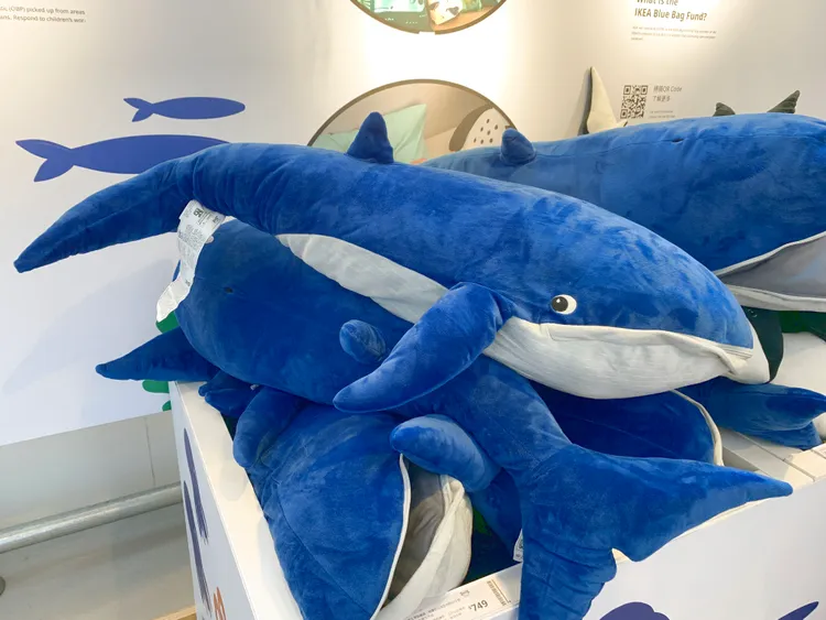 BLÅVINGAD海洋系列商品採用廢棄海洋塑料製成。劉欣欣攝