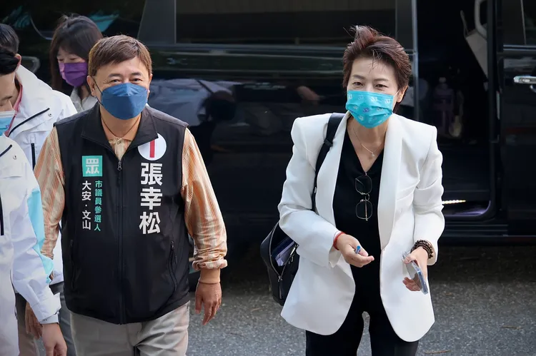 黃珊珊出席社會福利政策白皮書發表會。林林攝