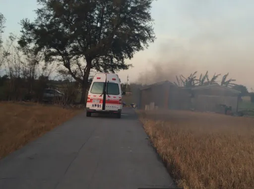 詭異！台中農田工寮火警　路旁驚見地主身亡