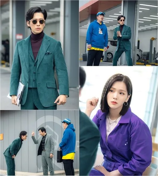 南宮珉、金智恩在今晚播出的第9集將潛入二手中古車行，幫委託人調查。翻攝SBS