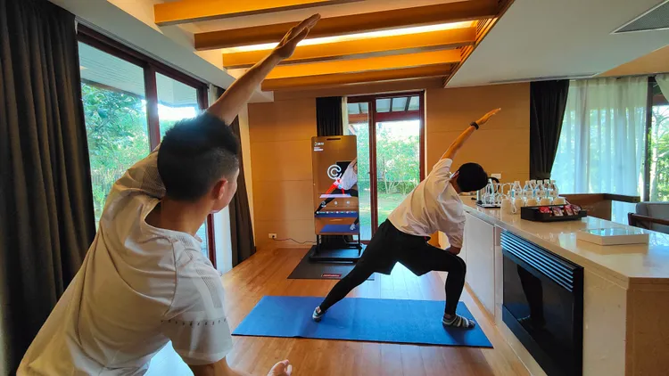 勤做瑜伽健康運不錯。示意圖／業者提供