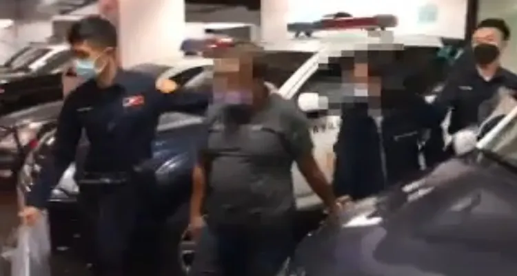 警方依毒品罪逮捕巫、莊2男。翻攝畫面