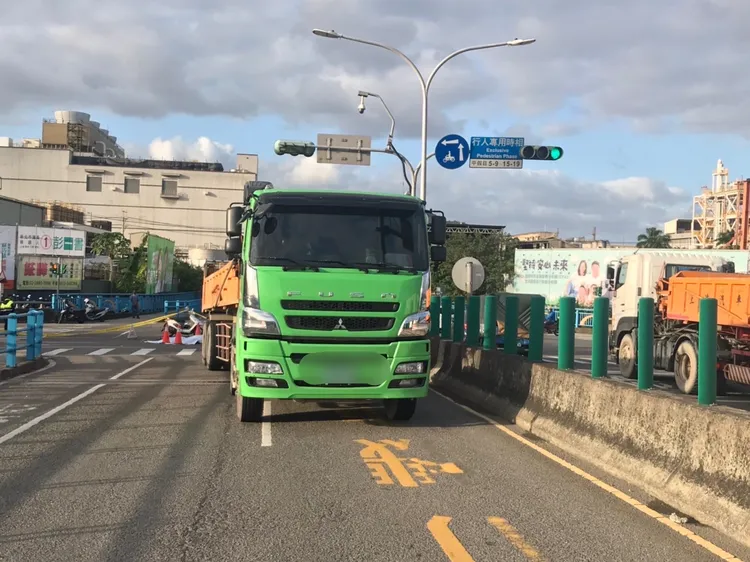 警方研判潘男未禮讓直行車肇禍。樹林警分局提供