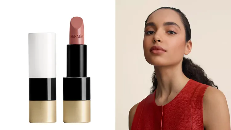 唇膏#20Belge d’Automne，2250元。左圖品牌提供、右圖翻攝品牌官網