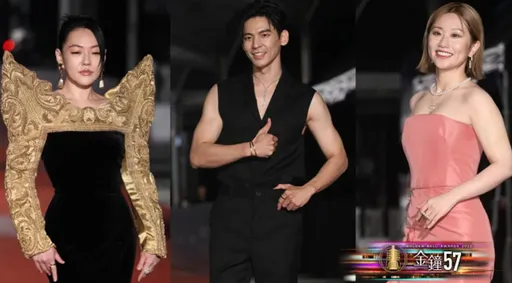 金鐘獎紅毯|林柏宏曬「大肌肌」粉絲流口水 小S被虧是有福氣的「金元寶」