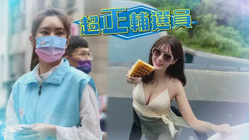 獨家|最強助選員!柳采葳秘密武器吸眼球 最愛的人是民進黨的「他」