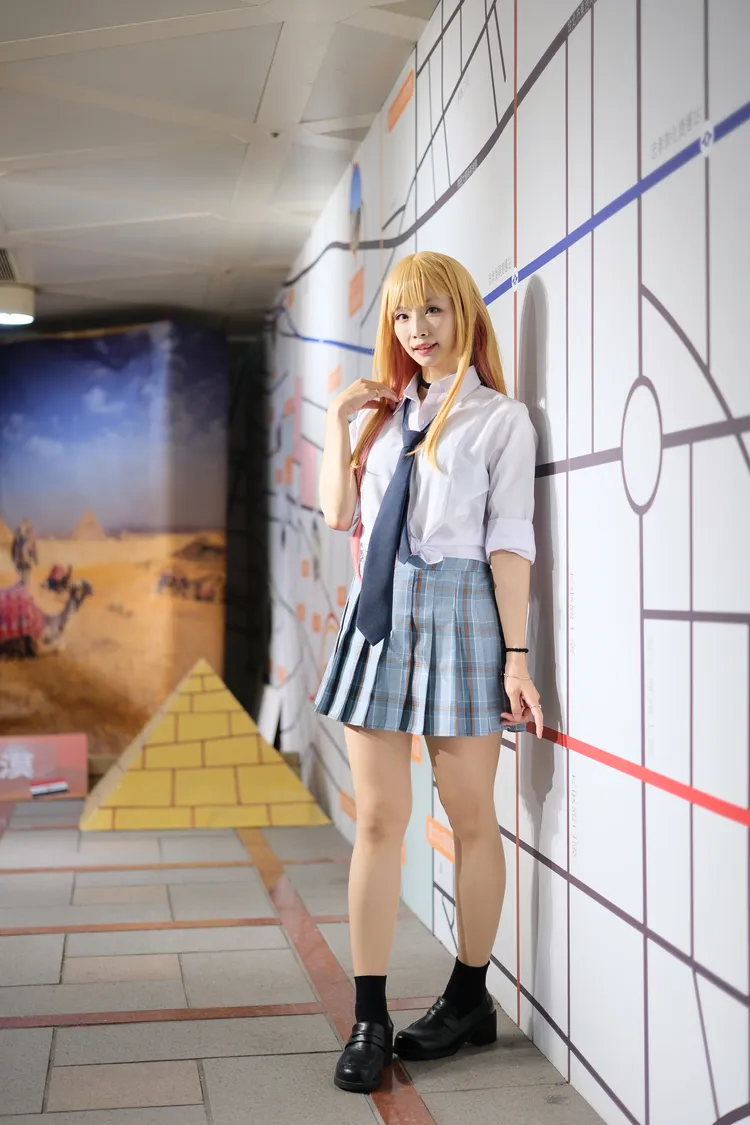 大冰XXLIce喜歡日本動漫，平常也喜歡玩玩cosplay。陳志淵攝