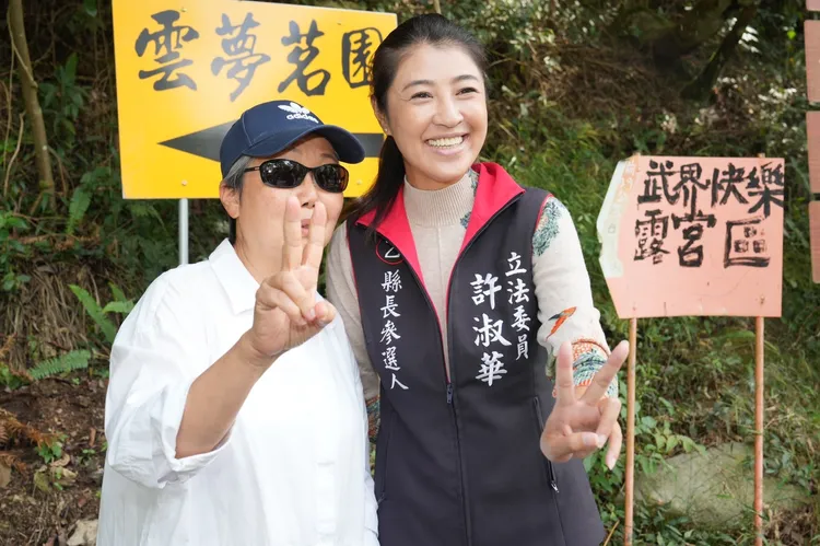 許淑華認為對手因為選期低迷，才會喝白虎湯下猛藥，採取激烈手段。許淑華提供