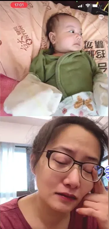 趙小僑心疼孩子受苦。翻攝趙小僑YouTube