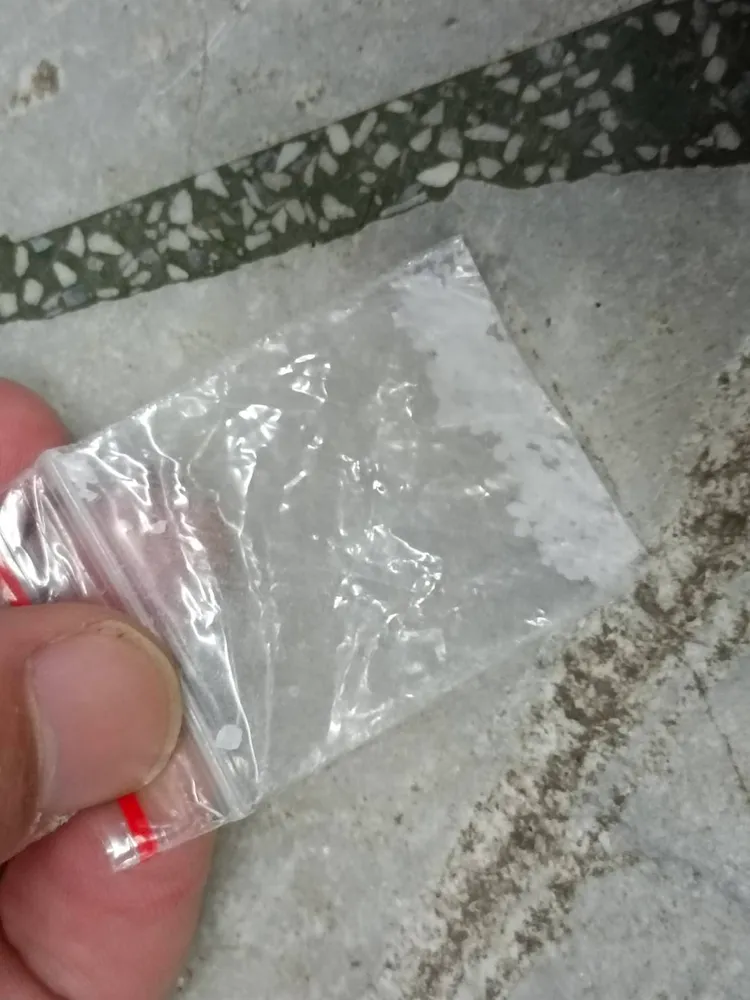 現場查獲毒品。中壢警分局提供