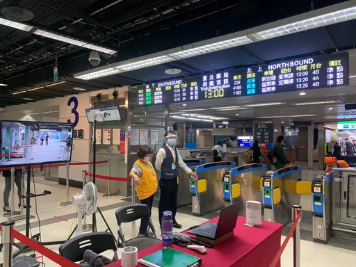 公共場合免強制量體溫　台鐵防疫天使434人11/6後全失業