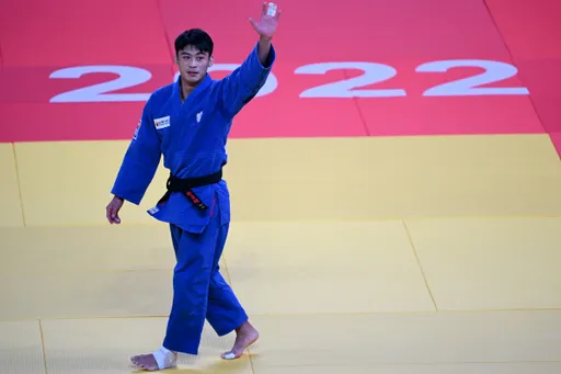 可惜!楊勇緯不敵喬治亞對手 阿布達比柔道大滿貫賽屈居銀牌