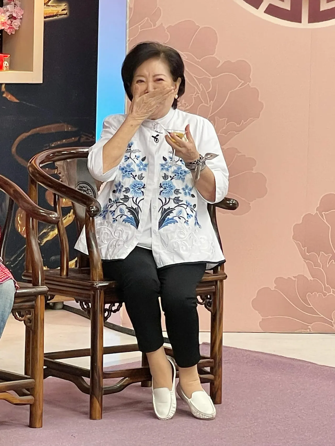 83歲的陳淑芳在臉書上報平安。翻攝陳淑芳臉書
