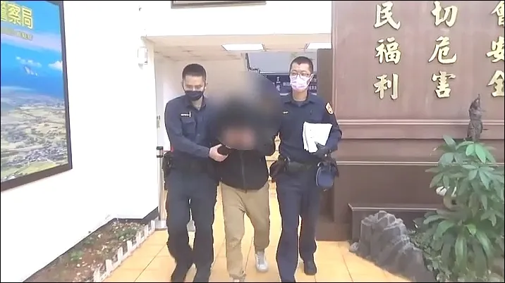 警方依竊盜罪將林男移送宜蘭地檢署偵辦。警方提供