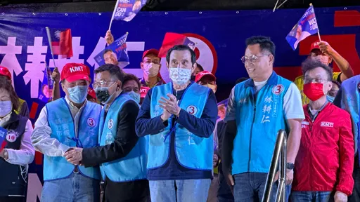 馬英九新竹市站台 「林耕仁不是做官是出來做事」