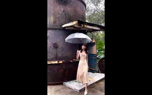 明晚開搶！霍爾高塔雨中別有意境美　穀倉改建民宿隱身南投山林