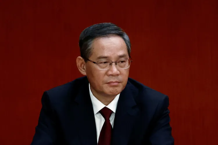 李強22日列席中共20大閉幕會。路透社