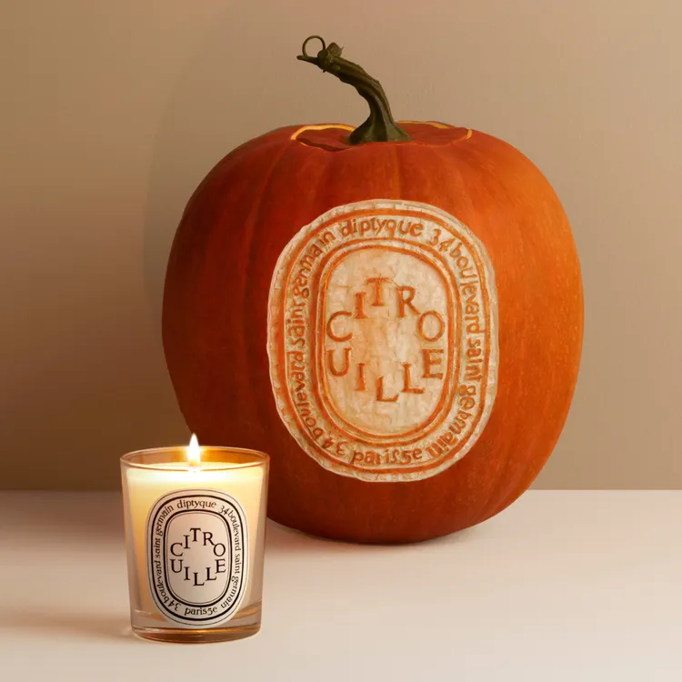 diptyque限量南瓜香氛蠟燭，190g／2100元。品牌提供