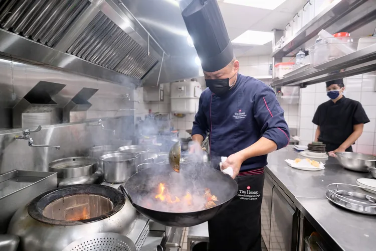 黃傳明表示，未來將在九華樓的菜色中加入更豐富的滋味，呈現料理的起承轉合。陳志淵攝