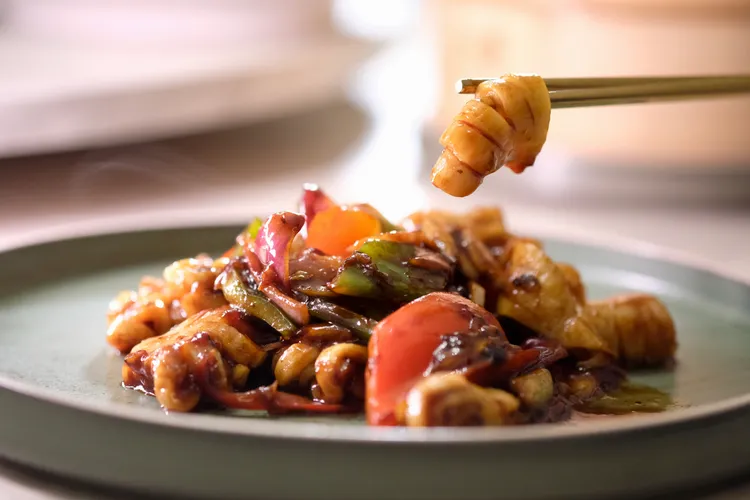 豆豉炒生腸，580元。陳志淵攝