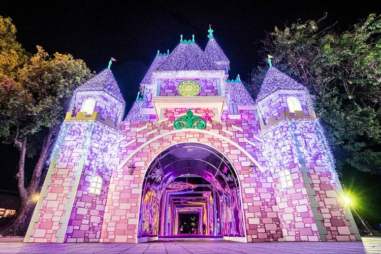 屏東聖誕節每年都吸引許多遊客。屏東縣政府提供