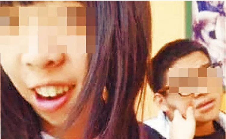 蔡姓少女認識王男（右下）踏入不歸路，最後慘遭徐德益集團殺害裝桶藏屍。翻攝畫面