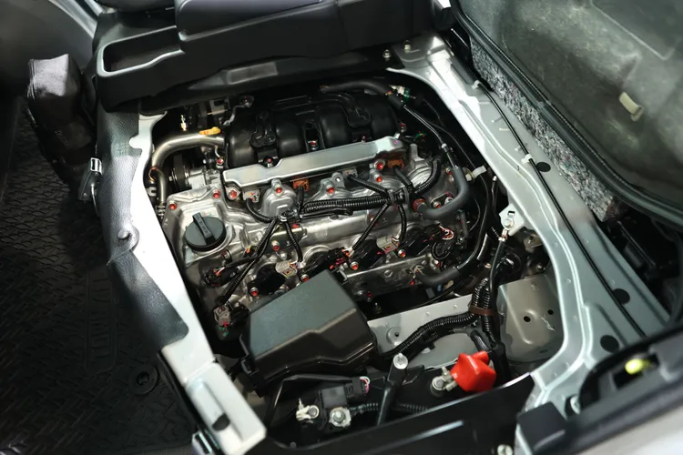 動力搭載1.5升四缸自然進氣汽油引擎，可輸出97匹最大馬力，以及13.7kgm的扭力。翁玉信攝