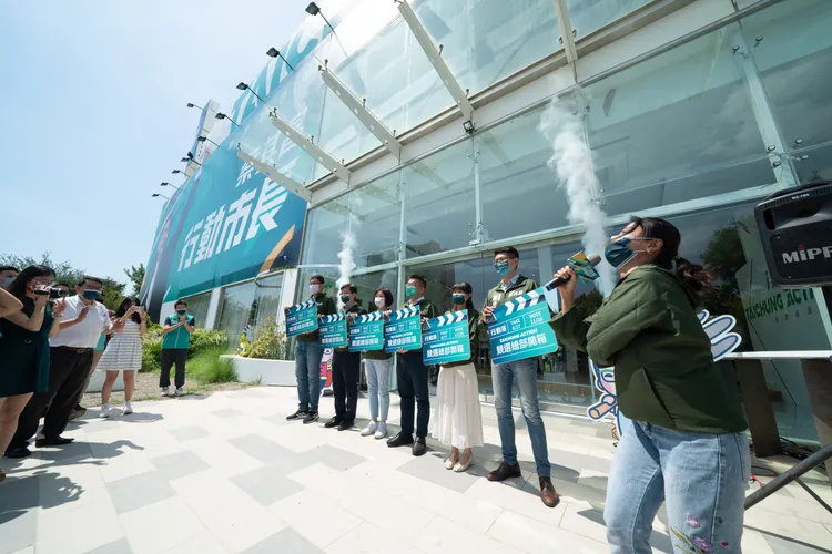 蔡其昌競選總部明天正式開幕，但其實早在8月底就已經先開箱。蔡其昌競總提供