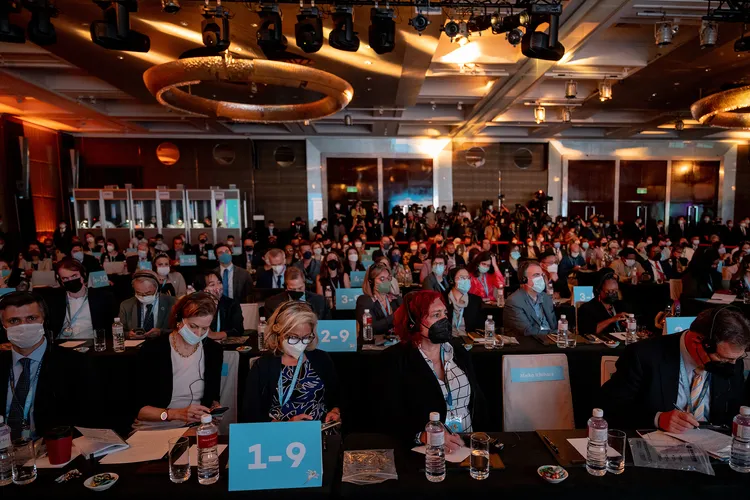 世界民主運動全球大會今年在台灣舉辦。總統府提供