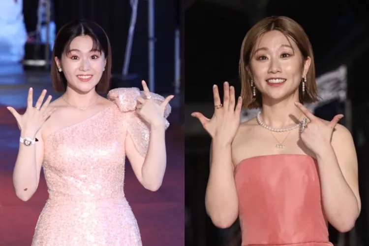 楊小黎(左)、焦凡凡讓人傻傻分不清楚。攝影中心攝