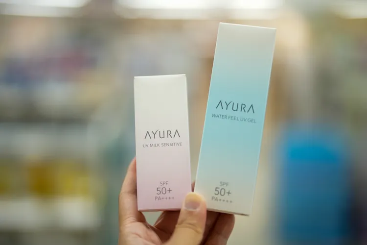 AYURA的敏感肌防曬乳、水感防曬凝膠等防曬產品銷況很好。田欣雲攝